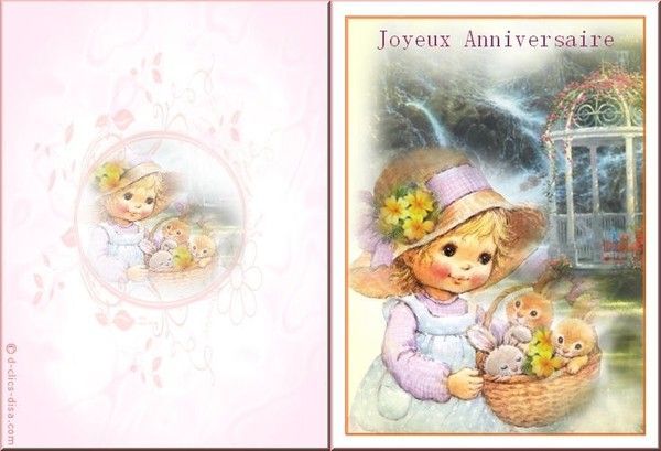carte anniversaire